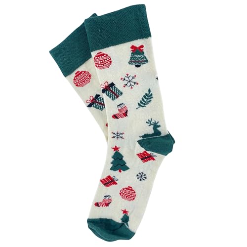 Socks Tunnel Unisex Weihnachts-Socken – Lustige & Bunte Socken...