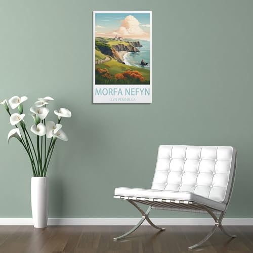 Poster mural toile Morfa Nefyn résout le problème des murs vides