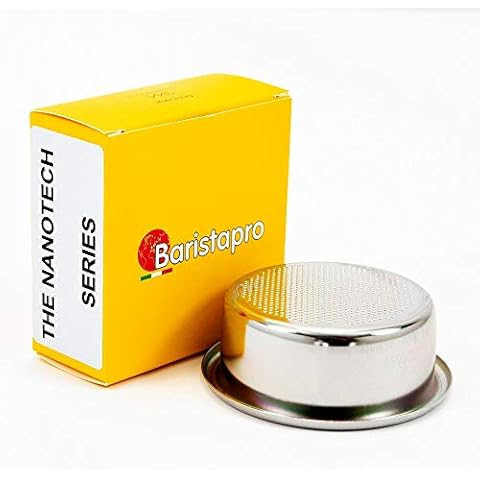 IMS Baristapro Nanotech Precision Ridgeless Double Portafilter Basket - 20 Gram Cover
