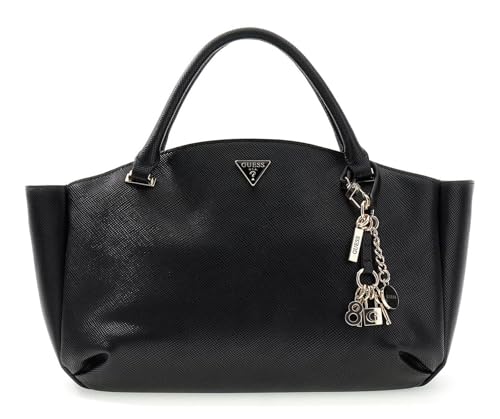 Sac à main GUESS Gilda noir avec 3 compartiments distincts