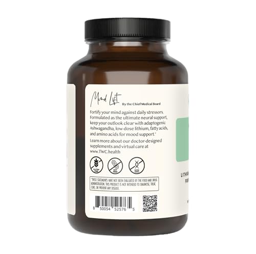 Mind Lift - Mood Boost, Mental Focus, Cognitive Defense - Lithium, GABA, DHA L-Phenylalanine | 120ct (2 Month Supply) - Image 3