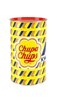 Chupa Chups Limited Edition Kway, Lollipop, Gusto Fragola, Confezione da 16 Lecca Lecca, Ideali per Feste e Compleanni