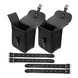 Milisten 2 Piezas Bolsa de Manillar Motocicleta de Accesorios Almacenamiento Bolsa Resistente y Scooters Eléctricos y Motocicletas