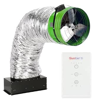 QuietCool QC ES-5400 RF Energy Saver Whole House Fan with Wireless Control