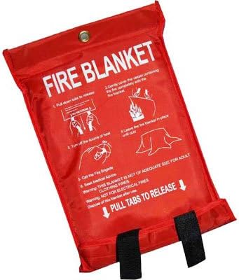 Quick Release Home Extinguisher Fibreglass Fire Blanket