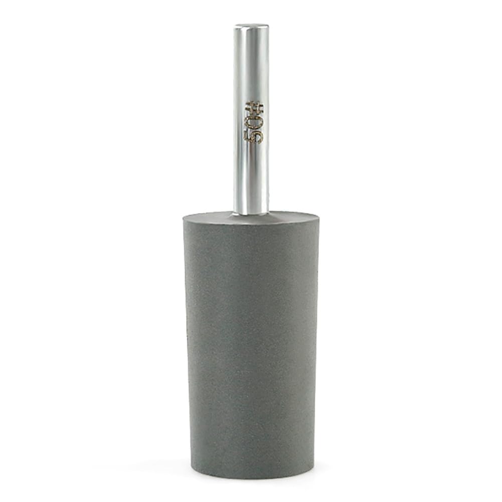 Littimoon Cylinder Grinding Bits 50 Grit with 6mm Resin Grinding Burrs Heads Rotary Tool, Fine Workmanship