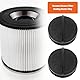 EMSea 4 STK Reiniger Filter Dichtung Schraube Stecker Kompatibel mit K?rcher 6,414-552,0 4000 Plus Durchmesser 34mm Filter
