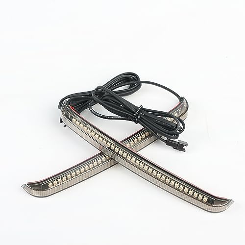M Maintenanse Motorcycle Led Saddlebag Brake Flowing Turn Signal Accent Light For Harley Touring 96-13 Electra Glide Road Glide Flhr Cvo #TOP2