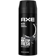 Axe Men Deodorant, Black, 48H Protection, 150ml