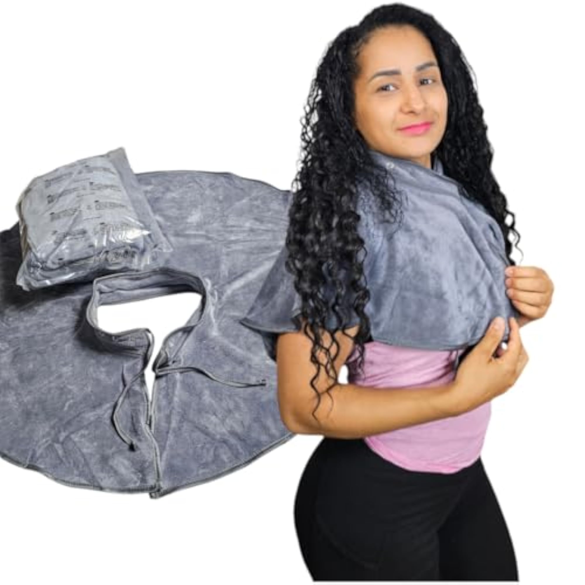 Microfiber Shoulder Towel/Cape Hair Bleach-Proof