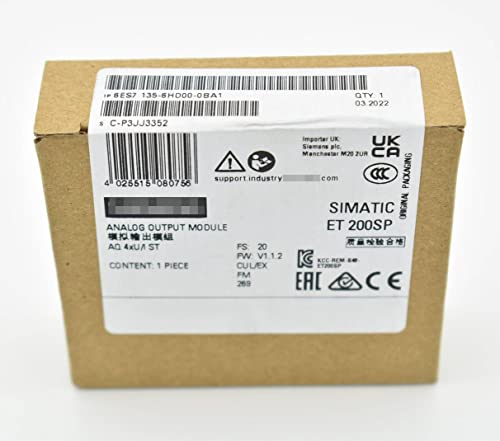 Tsnwinme 6ES7135-6HD00-0BA1 Communication Processor for Enhanced Connectivity, 6ES7135-6HD00-0BA1 Digital Input Module, 16 Channels, Compatible with S7-1200 PLC