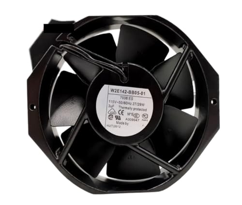 Ventilateur W2E142-BB05-98 à haute endurance mécanique pour flux d'air constant 7056es