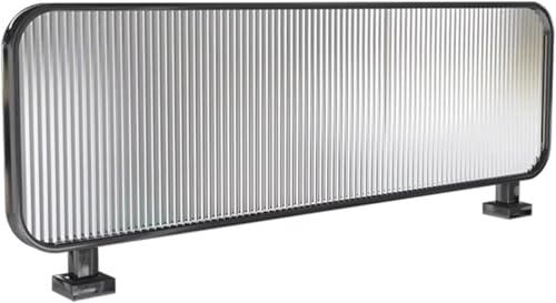 Cloison de séparation en verre trempé translucide pour bureau et table 30/50 cm