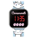  Cinnamoroll Orologio da polso blu con LED per bambini