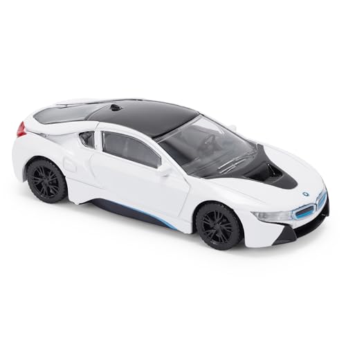 BMW i8 1:43 Scale Die-Cast Model Car - White | Detailed Collectors Edition Diecast | Official Licensed Product