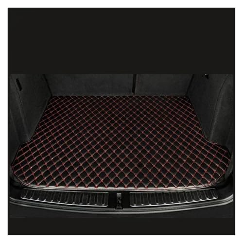 Tapis de coffre pour Jazz 2014-2020 doublure de chargement noire et rouge