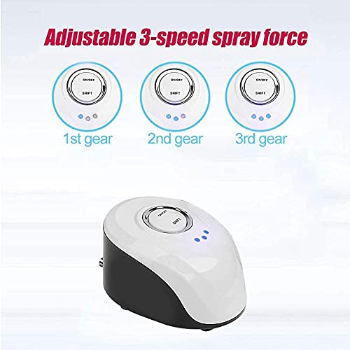 Pistola A Spruzzo per Torte, Set di Pompe Ad Aria per Aerografo per Trucco Aerografo Pneumatico per Torta per Unghie, Vernice di Bellezza, A