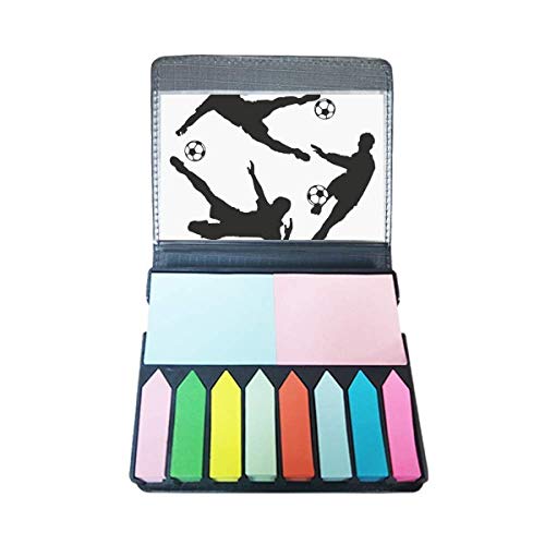 Marqueur de page silhouettes de football pour organiser vos cahiers de sport