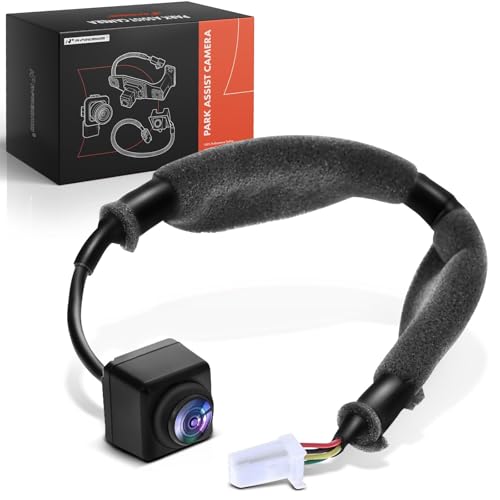 Image of A-Premium Park Assist Camera Rear View Backup Reverse Camera Compatible with Select Nissan, Infiniti Models - 2013-2016 Pathfinder, 2014-2015 QX60, 2013 JX35 - Replace# 284423JA1A