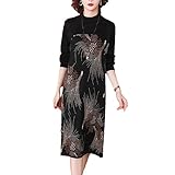 Assorti : Superposez Cette Robe Pull Sous D'autres Hauts, Ou Portez-La Seule, Parfaite Pour Un Séjour Ou Décontracté, C'est Une Robe Pull Polyvalente, Vous Pouvez L'assortir Avec Un Cardigan, Une Veste, Un Manteau, Une Écharpe Ou Des Bottes Pour Un Look Automne-Hiver Flatteur.