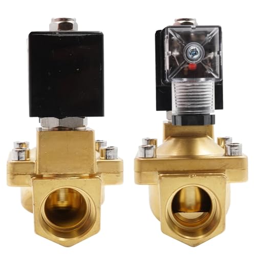 Électrovanne à membrane pilotée G1/2 à G2 vanne normalement fermée