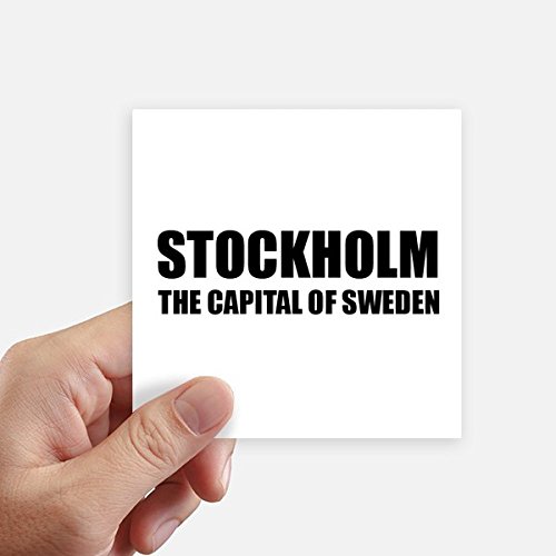 Sticker Stockholm résistant pour décorer et identifier vos bagages - 2
