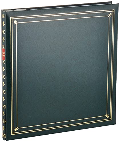 Pioneer 300 Pocket 3.5 X 5 Memo Photo Album, Hunter Green, Medium