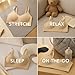 iloveSIA Nursing Bras for Breastfeeding, Seamless Supportive Padded Bra for Pregnancy, Comfy Women Sleep Bralette for Mom Maternity Postpartum Full Coverage Black Pink Nude Size M