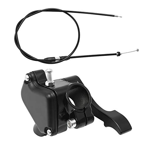 Anxingo 7/8 22mm Thumb Throttle Cable Accelerator Control Handle Assembly Replacement for 50cc 70cc 90cc 110cc 125cc 250cc TaoTao ATV Quad Go Kart Pit Bike