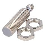 BAUMER ELECTRIC IFRM 12P1701/S35L (10224126), 2 KHZ, 200 MA, -25 TO +75 DEGREE C, 3 PORT LED, 4 MM SENSING DISTANCE, 6-36 VDC, INDUCTIVE PROXIMITY SWITCH, IP67, M8 CONNECTOR, N/O, PNP, STAINLESS STEEL