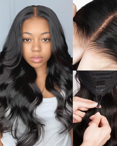 Image of Arabella 6x5 HD Lace Glueless Wigs Natural Body Wave Human Hair Wig 22 Inch