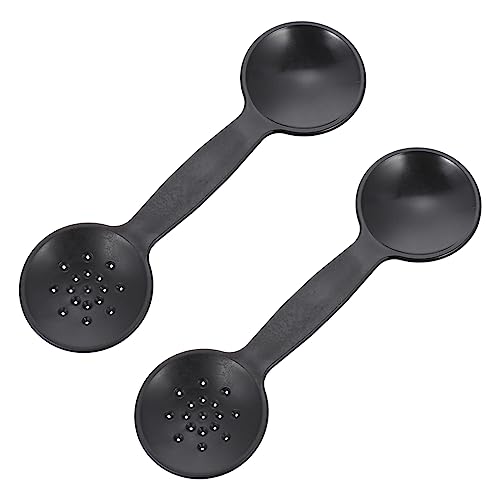 CHILDWEET 2pcs Optometry Eye Shield Occluder Eye- Shielding Spoon Gadgets for Kids Eyesight Test Spoon Eyesight Test Patch Eye Optometrist Eye Test Pp Handheld Child Fingerboard