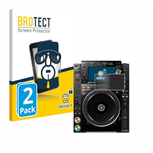 brotect (2 Pack Privacy Screen Protector Compatible with Pioneer CDJ-2000NXS2 [Anti-Spy, Protection-Film, Blue Light Filter]