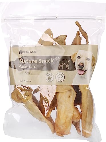 Flamingo Nature Snack ZIEGENOHREN 200GR