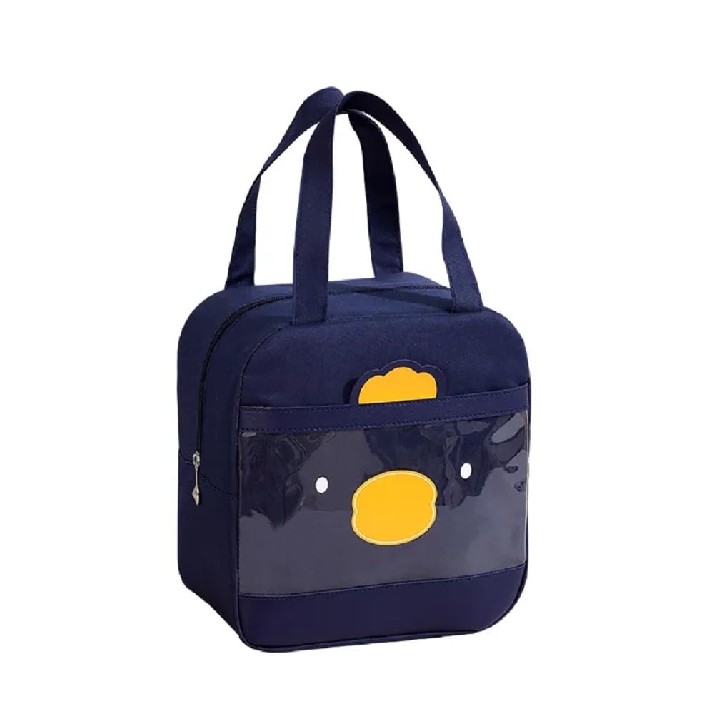 CoolKraft Lunch Bag for School Kids, Girls, Cute Design Bag for Boys, Girls, Women Travel Picnic Bag, Organize Store Hot & Cold Insulated Portable Tiffin Bag 24.5 x 23 x 14 cm (N Blue Chick) (B0CB4V1M9Q) Amazon Price History, Amazon Price Tracker