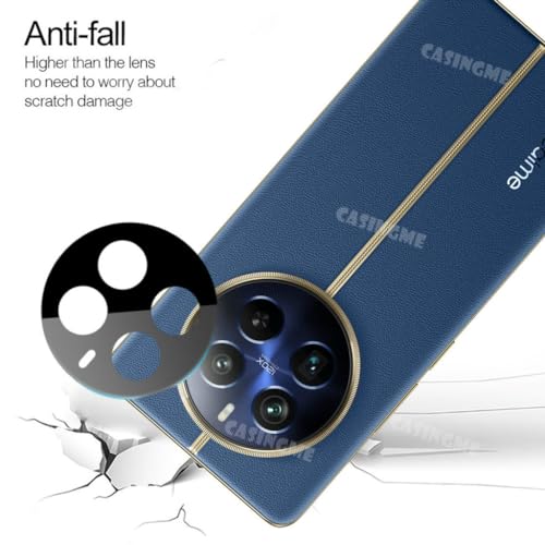 Image of ZARALA Glass Camera Lens Protector For Realme 12 Pro 5G [9H Hardness] [6D Lens Protector ] [Easy Installation] Black (Realme 12 Pro 5G)