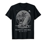 Ce design vintage cool de surf hawaïen North Shore pour hommes, femmes et enfants est l'idée cadeau parfaite pour les surfeurs garçons et filles qui aiment surfer à la plage en été.