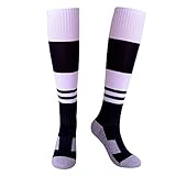 LVUNZJCA Calcetines de Fútbol Calcetines de fútbol Rendimiento de la Pantorrilla Toalla de Calcetines de fútbol de la Parte Inferior de los Calcetines de Tubos Deportivos para Baloncesto y Running