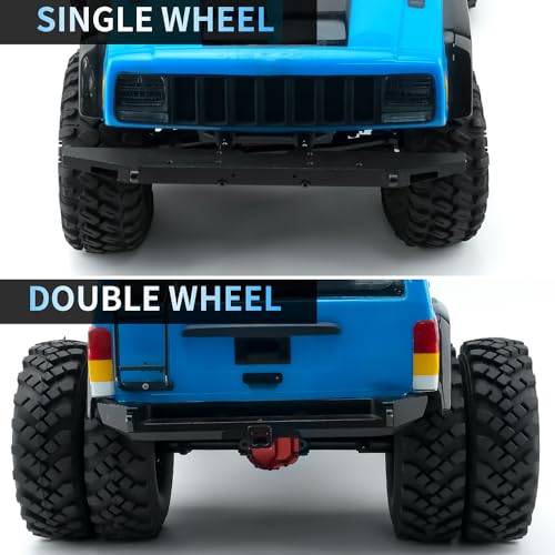 Jantes RC Dually Beadlock de 5,6 cm pour vos sorties tout-terrain en Axial