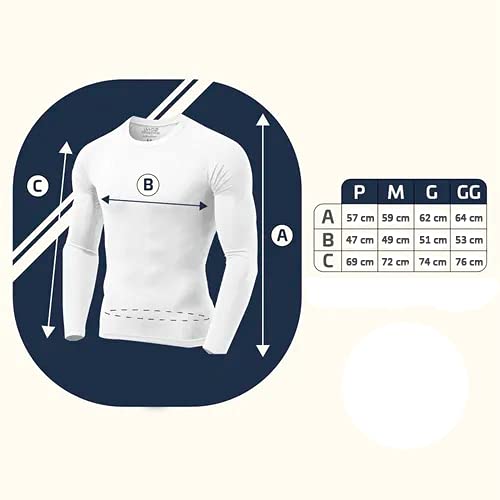 Kit 3 Camisetas Térmica Polo Sport Segunda Pele Uv Unissex Branco/Cinza e Preto (GG)