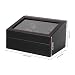 Imagen de BYUAK Caja giratoria automática para relojes 4 + 6
