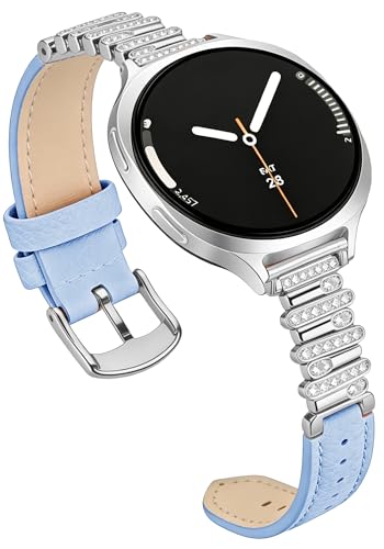 Bracelet Galaxy Watch 8 Classic 46mm en cuir pour femme idéal en soirée et au bureau