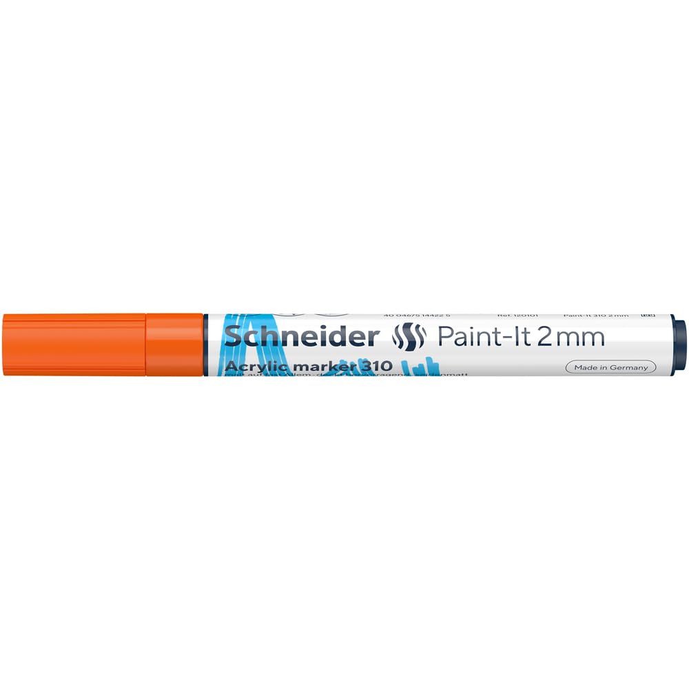 SCHNEIDER 310 AKRİLİK MARKER 2MM TURUNCU- 120106