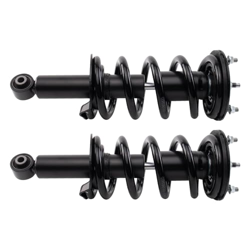 Image of TRQ Front Shock & Spring Assembly Set Compatible with 2011-2013 Infiniti QX56 2014-2022 QX80