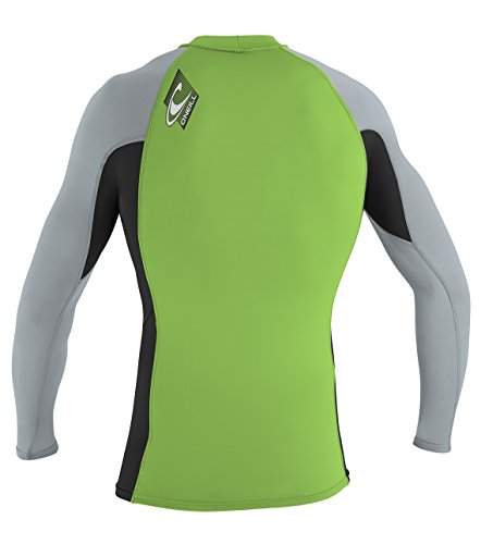 Image of O'Neill Youth Premium Skins Long Sleeve Rashguard, UPF 50+ Sun and Rash Protection, Buttery Soft Tight Fit
