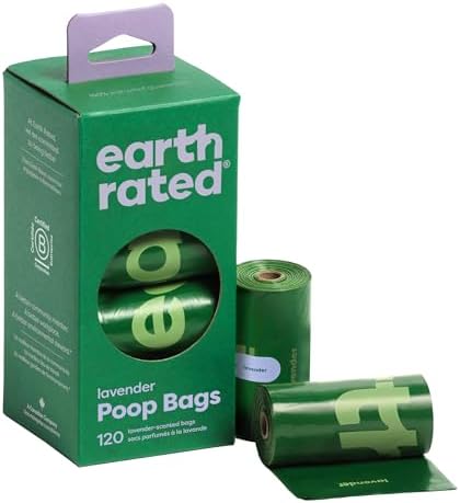 Earth Rated Poop Bags for Dogs Guaranteed Leak Proof and Extra Th...