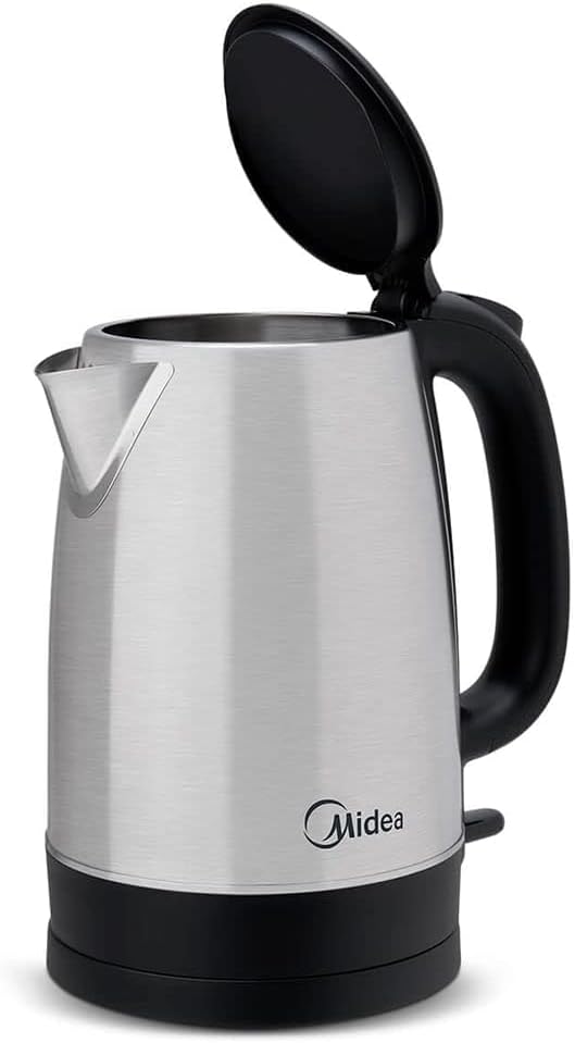 Chaleira Elétrica Inox Midea 1,7 Litros, 110 Volts/60Hz