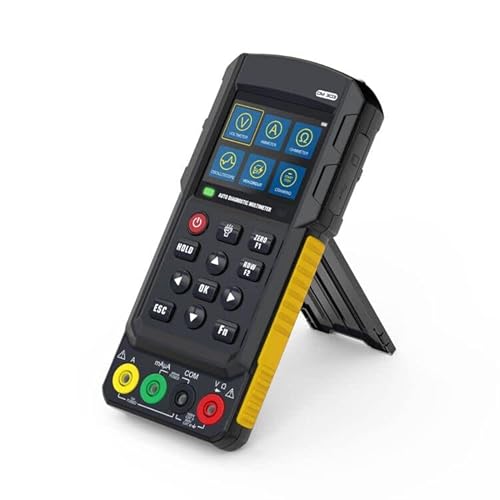 Multímetro de osciloscopio de mano, multímetro universal de diagnóstico de coche DM303, pluma de prueba de detector de línea de frecuencia de señal analógica