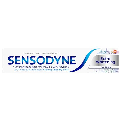 Sensodyne Extra Whitening Sensitive Teeth and Cavity Prevention Whitening Toothpaste Cool Mint の商品画像 14