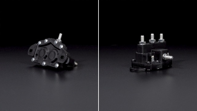 Image of LEAPTREND 045-167567 Hydraulic Pump Motor with Dual-Polarity Reversing Solenoid 118246 Compatible with Lippert Component Leveling System 167576 Arrowhead 430-24001 Bosch F000MM0809